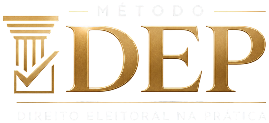 Logotipo do curso Método DEP – Direito Eleitoral na Prática