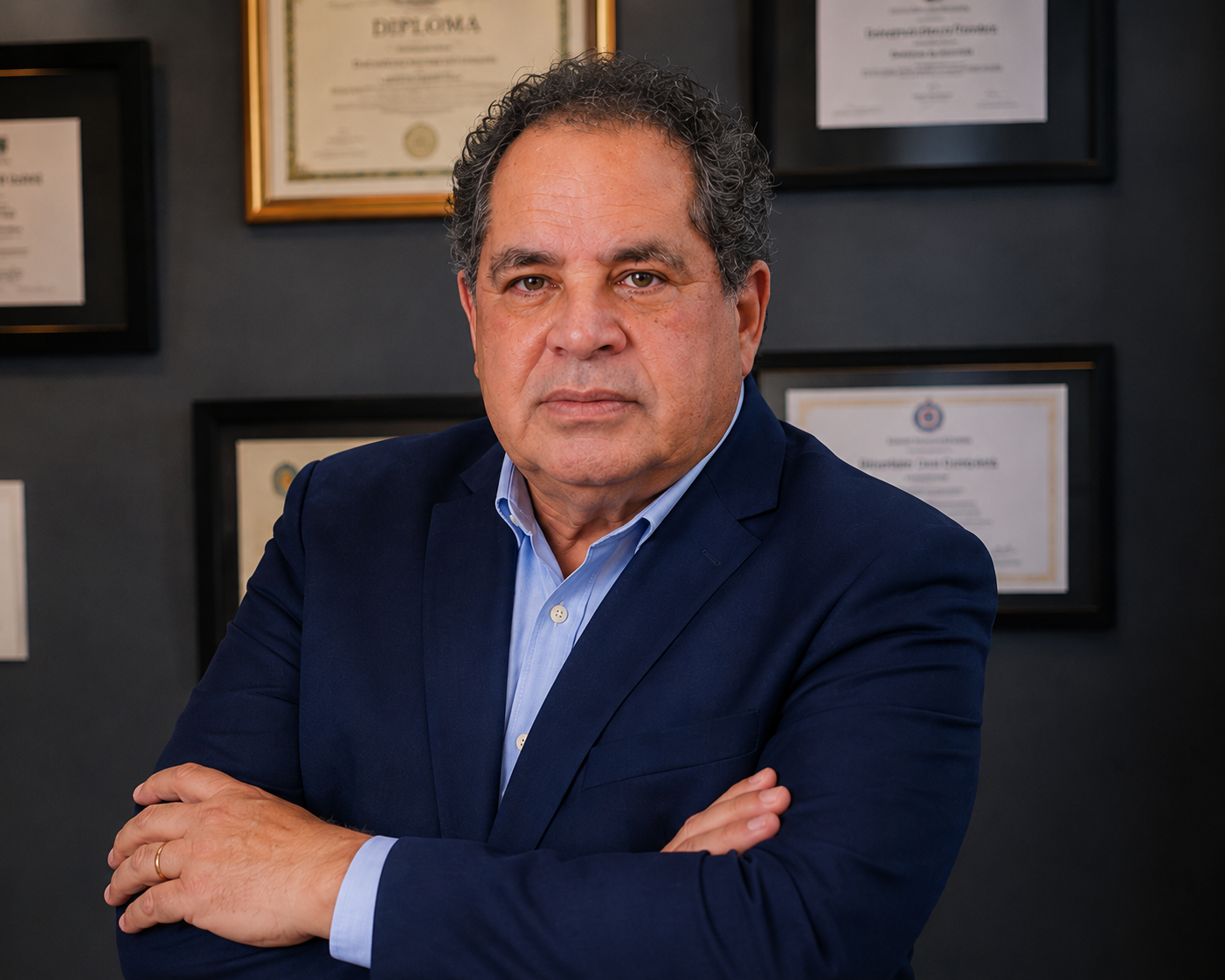 O professor Mauro Bomfim, advogado eleitoralista, em seu escritório